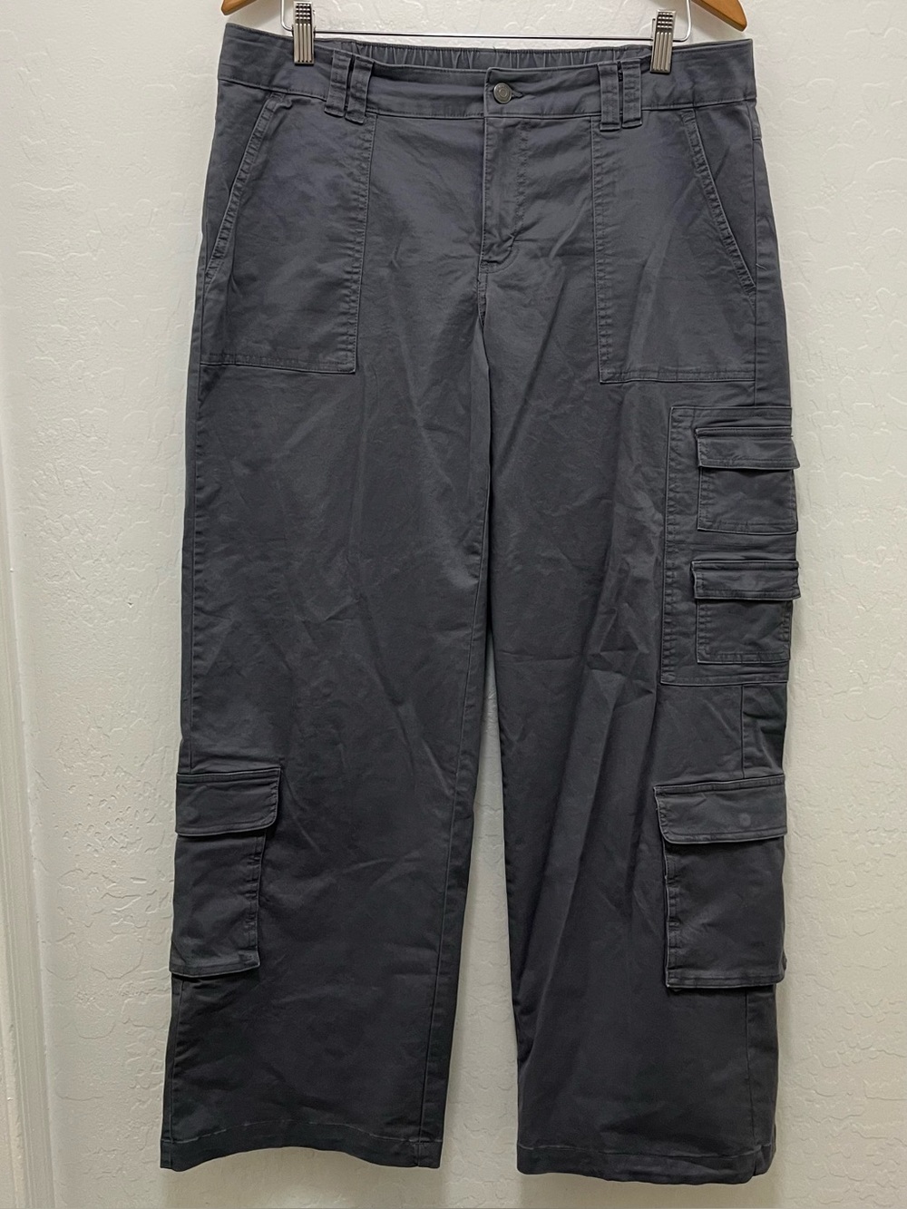 Wild Fable Gray L Baggy Wide Leg Cargo Pants